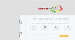 Desktop Screenshot of aarenworld.com